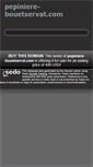 Mobile Screenshot of pepiniere-bouetservat.com